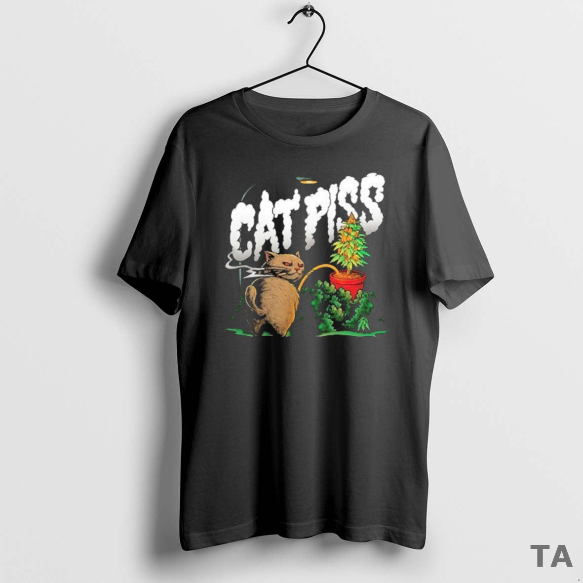 Top Push Trees The Cat Piss T Shirt Sweater Hoodie, Sweatshirt | CoreVibeTees.com