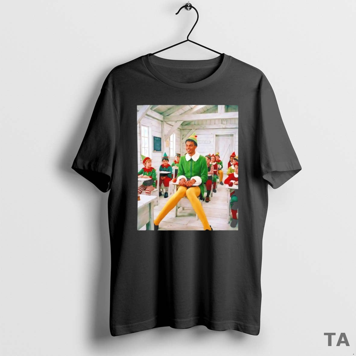 Top San Antonio Spurs Victor Wembanyama Elf Christmas T Shirt Sweater Hoodie, Sweatshirt | CoreVibeTees.com