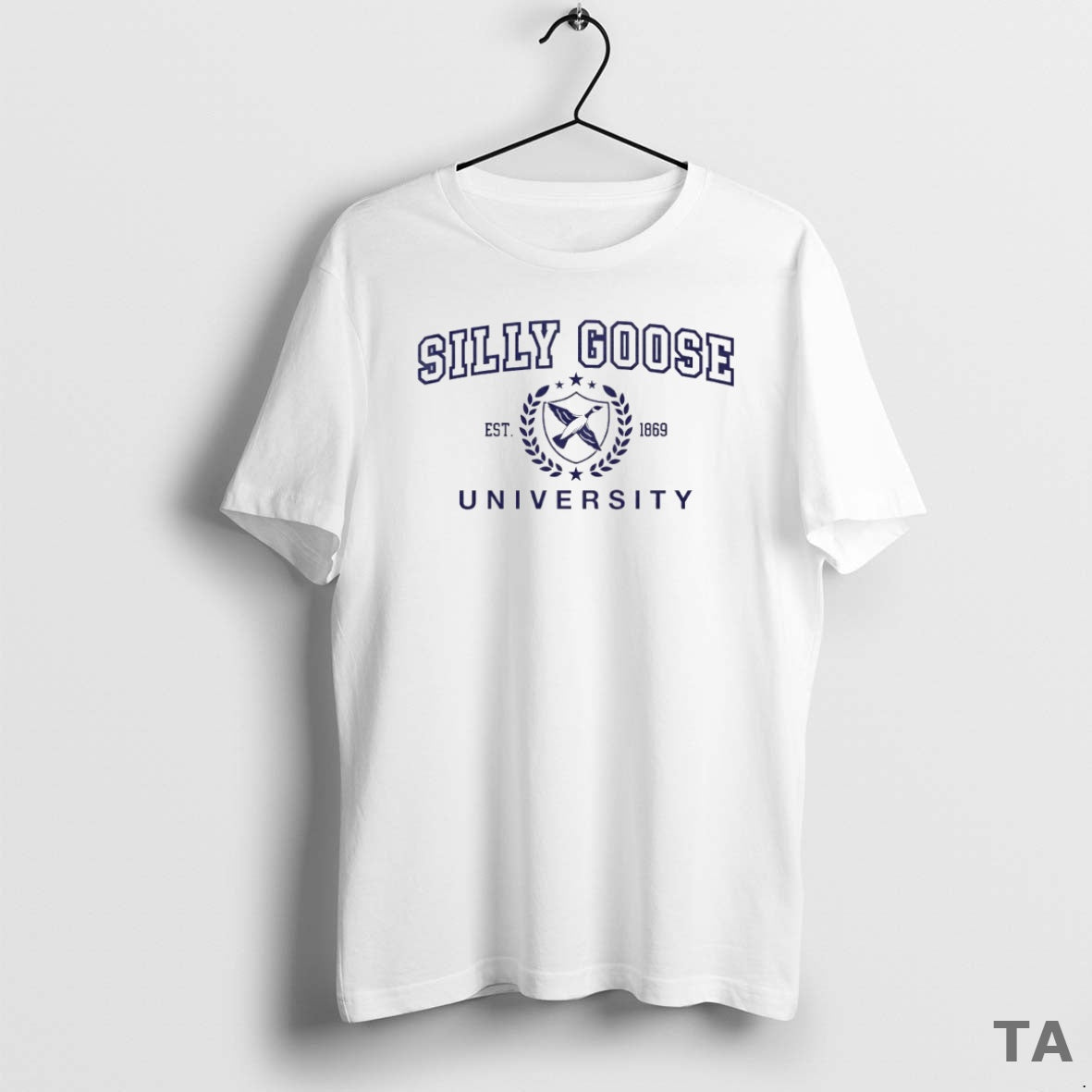 Top Silly Goose University Est 1869 Logo Circle T Shirt Sweater Hoodie, Sweatshirt | CoreVibeTees.com