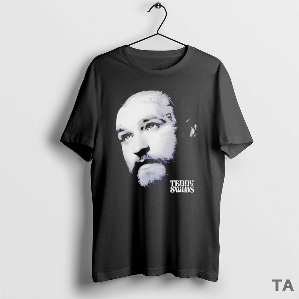 Top Teddy Swims Big Head Black Vintage T Shirt Sweater Hoodie, Sweatshirt | CoreVibeTees.com