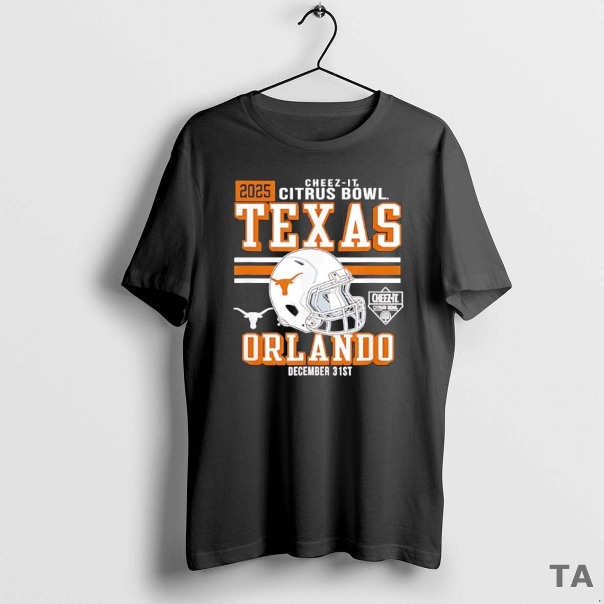 Top Texas Longhorns Cheez It Citrus Bowl 2025 Orlando Dec 3 1st T Shirt Sweater Hoodie, Sweatshirt | CoreVibeTees.com