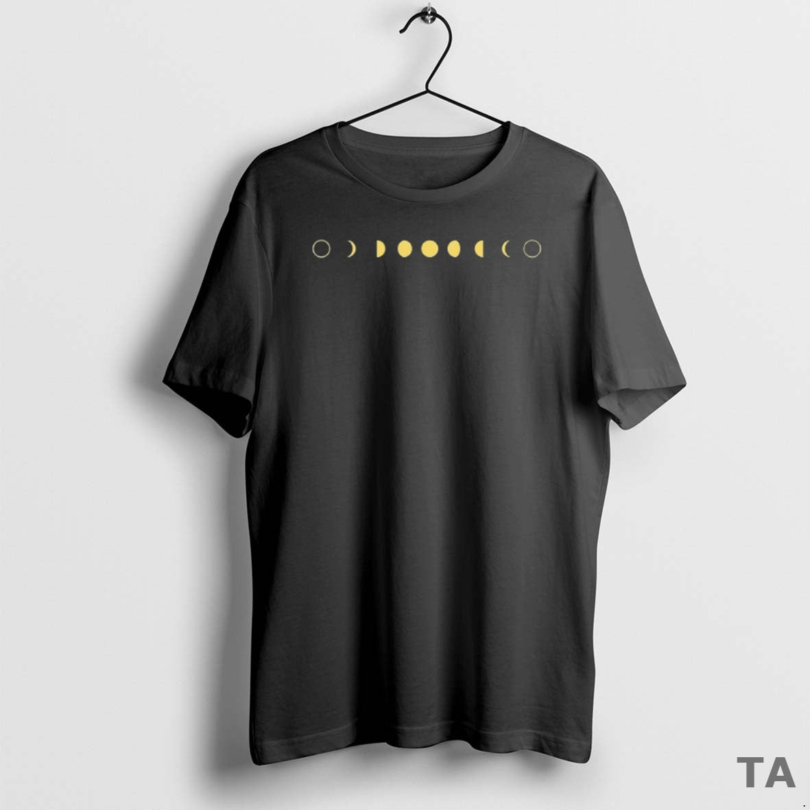 Top Two Wolves Wine Moon Phase T Shirt Sweater Hoodie, Sweatshirt | CoreVibeTees.com