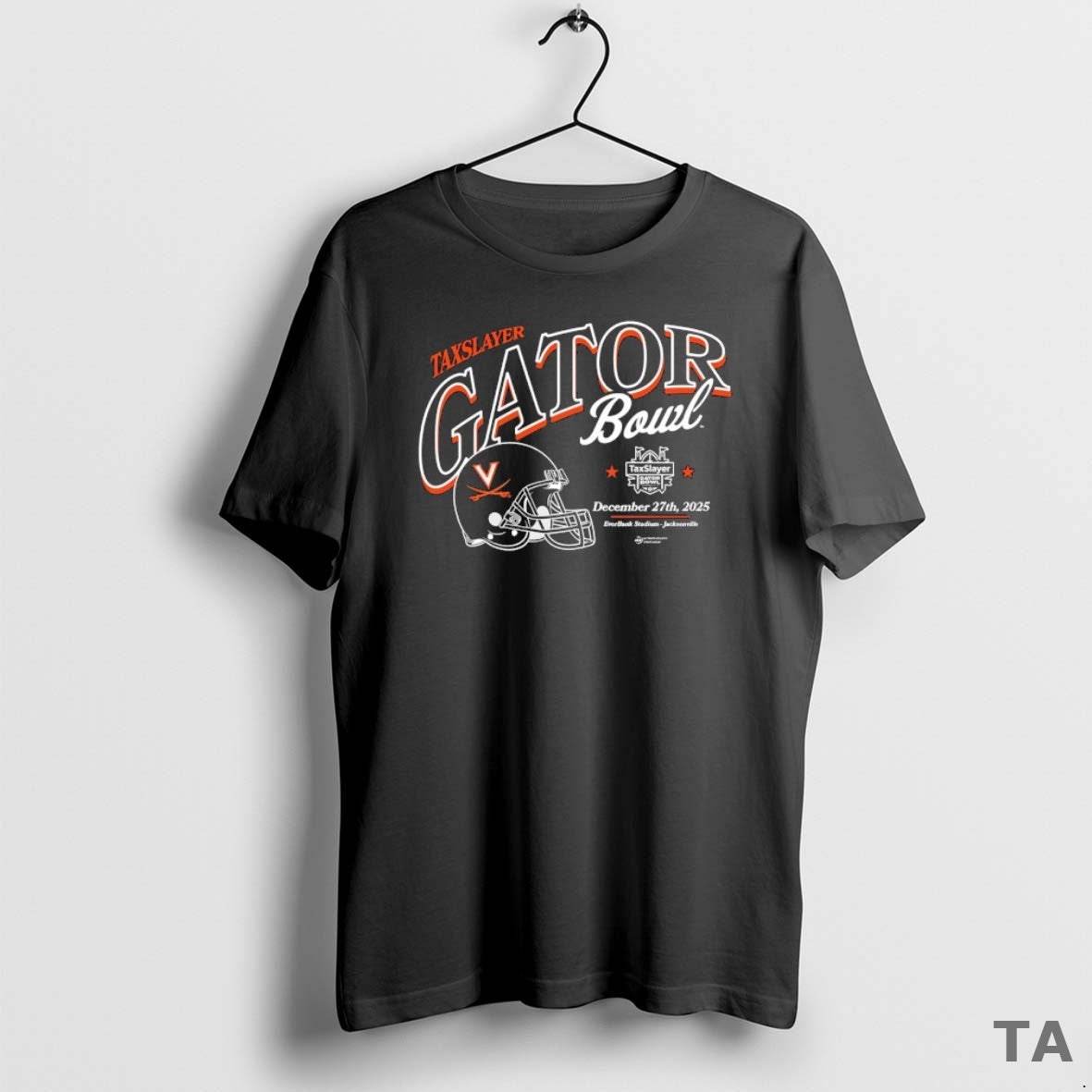 Top Virginia Cavaliers 2025 Taxslayer Gator Bowl Helmet T Shirt Sweater Hoodie, Sweatshirt | CoreVibeTees.com