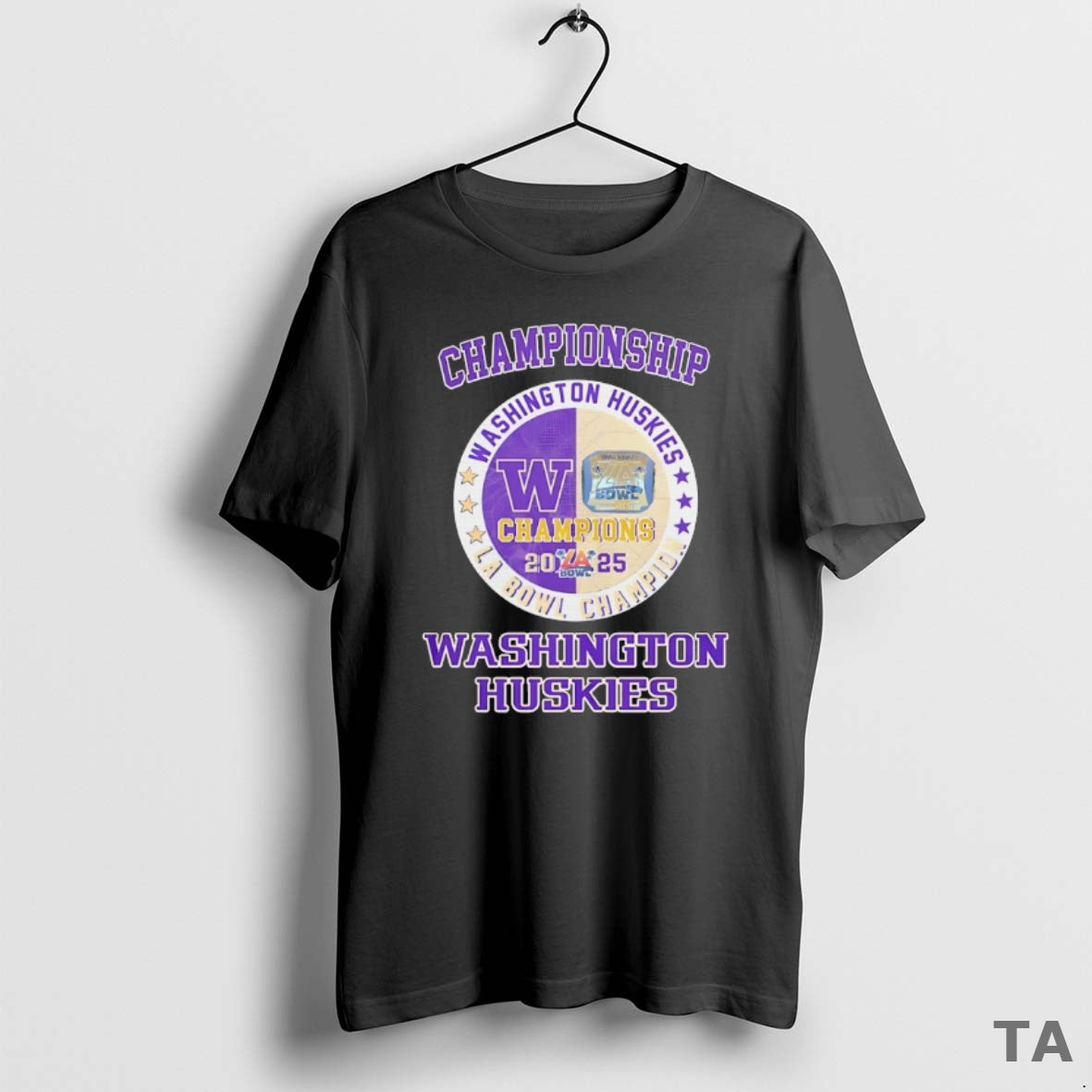 Top Washington Huskies Football Championship La Bowl Champion 2025 T Shirt Sweater Hoodie, Sweatshirt | CoreVibeTees.com