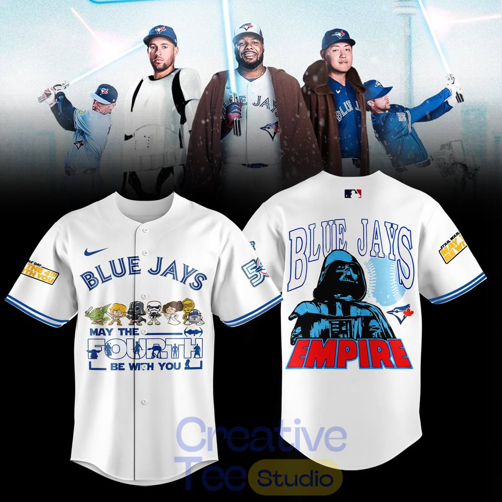 Toronto Blue Jays Empire x Star Wars Special Baseball Jersey