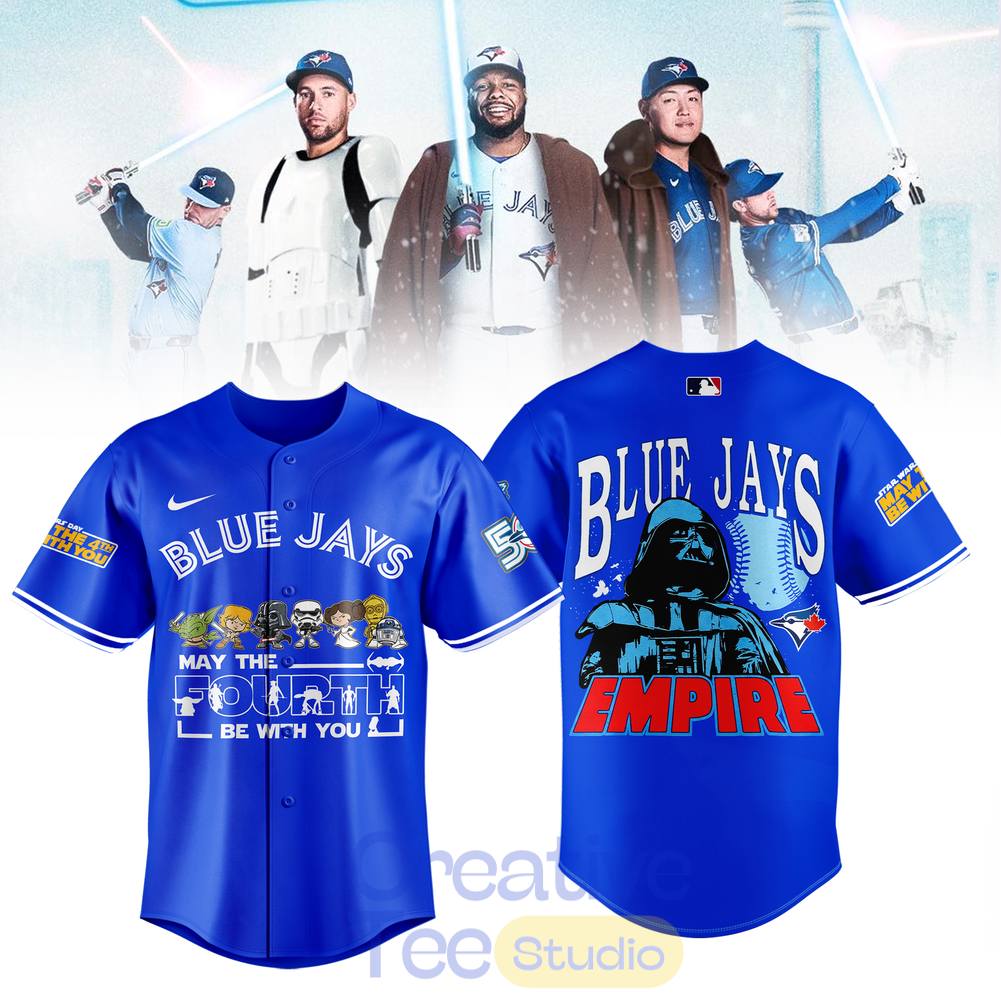 Toronto Blue Jays Empire x Star Wars Special Baseball Jersey