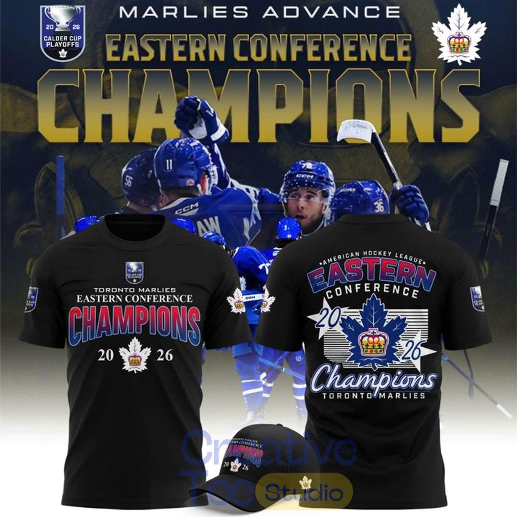 Toronto Marlies 2026 AHL Eastern Conference Champions T-Shirt