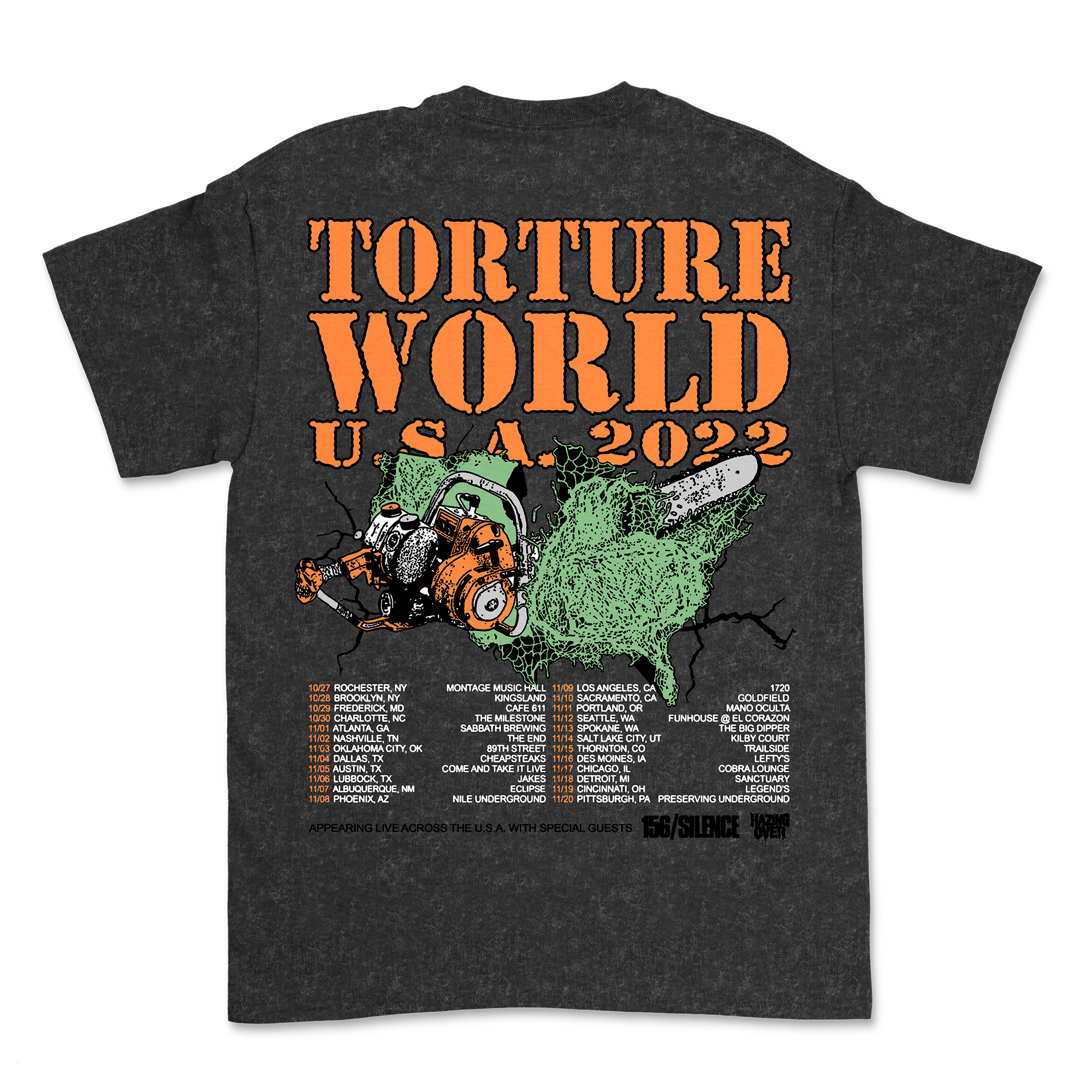 Great American Ghost - Torture World Tour Shirt Hoodie, Sweatshirt | CoreVibeTees.com (Image 3)