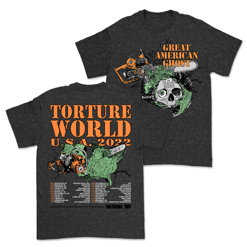 Great American Ghost - Torture World Tour Shirt Hoodie, Sweatshirt | CoreVibeTees.com (Image 1)