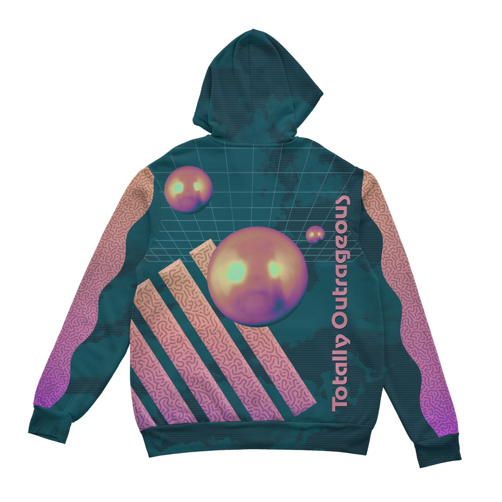 Totally Outrageous Zip Up Hoodie