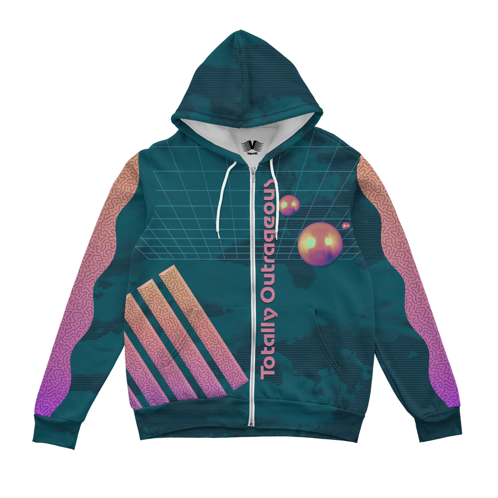 Totally Outrageous Zip Up Hoodie