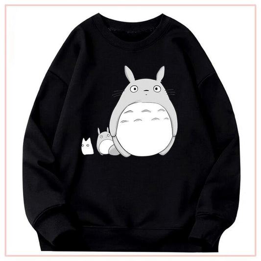Totoro Ghibli Studio Sweatshirt, Funny Cartoon Anime Sweatshirt, My Neighbor Totoro Anime Shirt