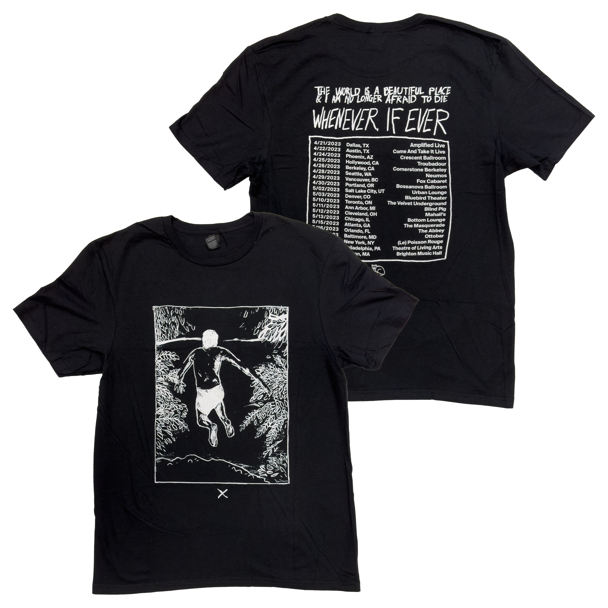 TWIABP - Whenever Tour Shirt Hoodie, Sweatshirt | CoreVibeTees.com (Image 1)