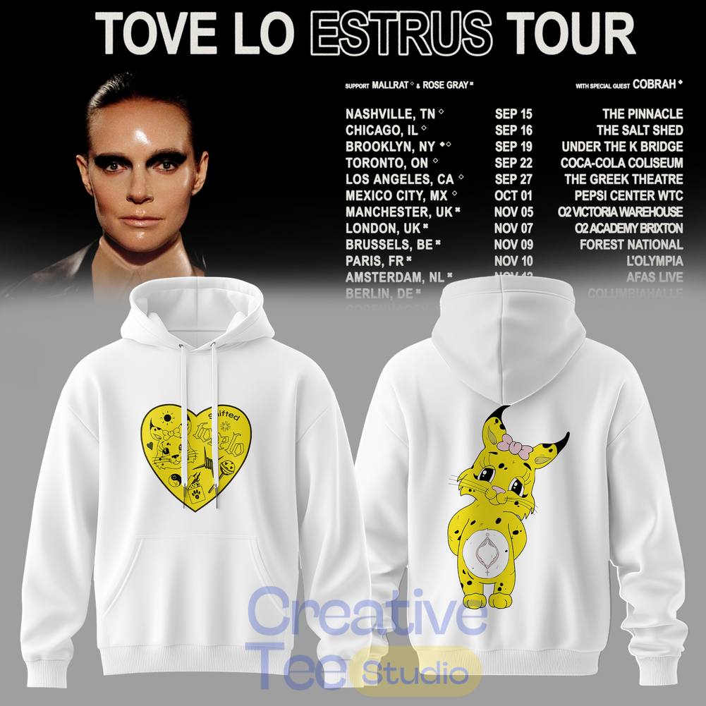 Tove Lo ESTRUS Tour 2026 Special Tee Hoodie