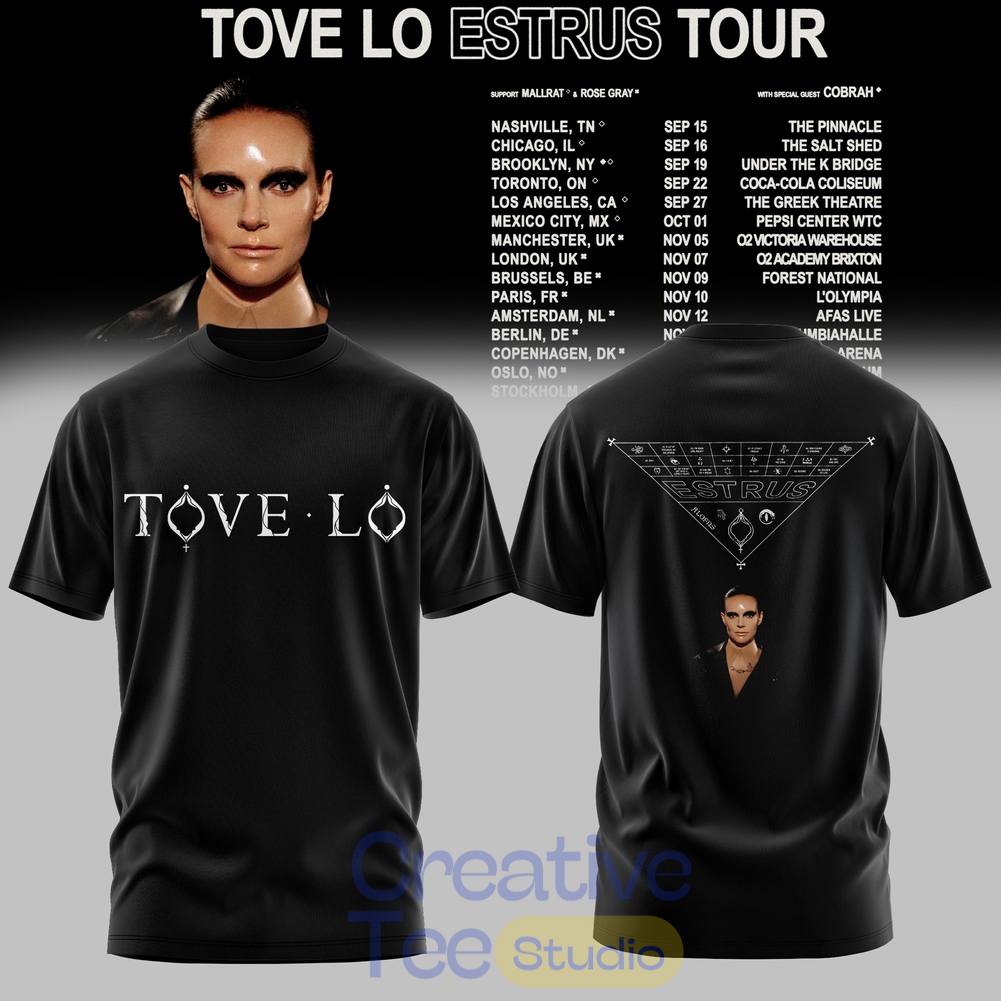 Tove Lo ESTRUS Tour 2026 Special Tee Hoodie