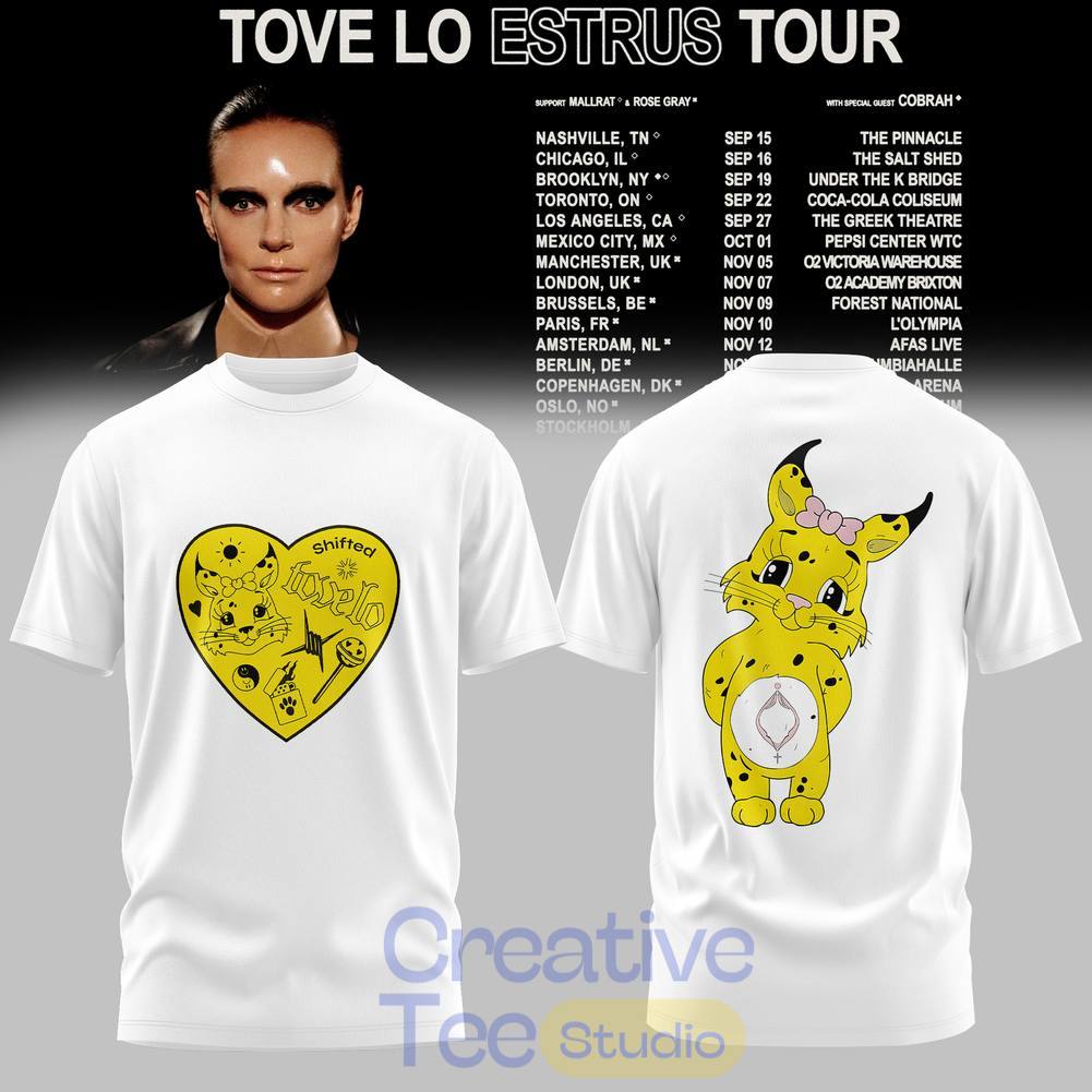 Tove Lo ESTRUS Tour 2026 Special Tee Hoodie