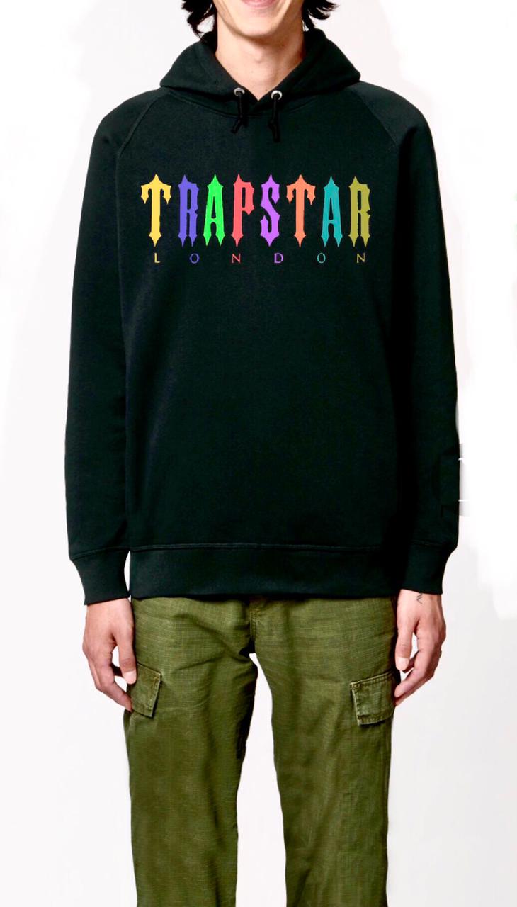 Trapstar London Black Hoodie T-Shirts, Sweatshirt | CoreVibeTees.com