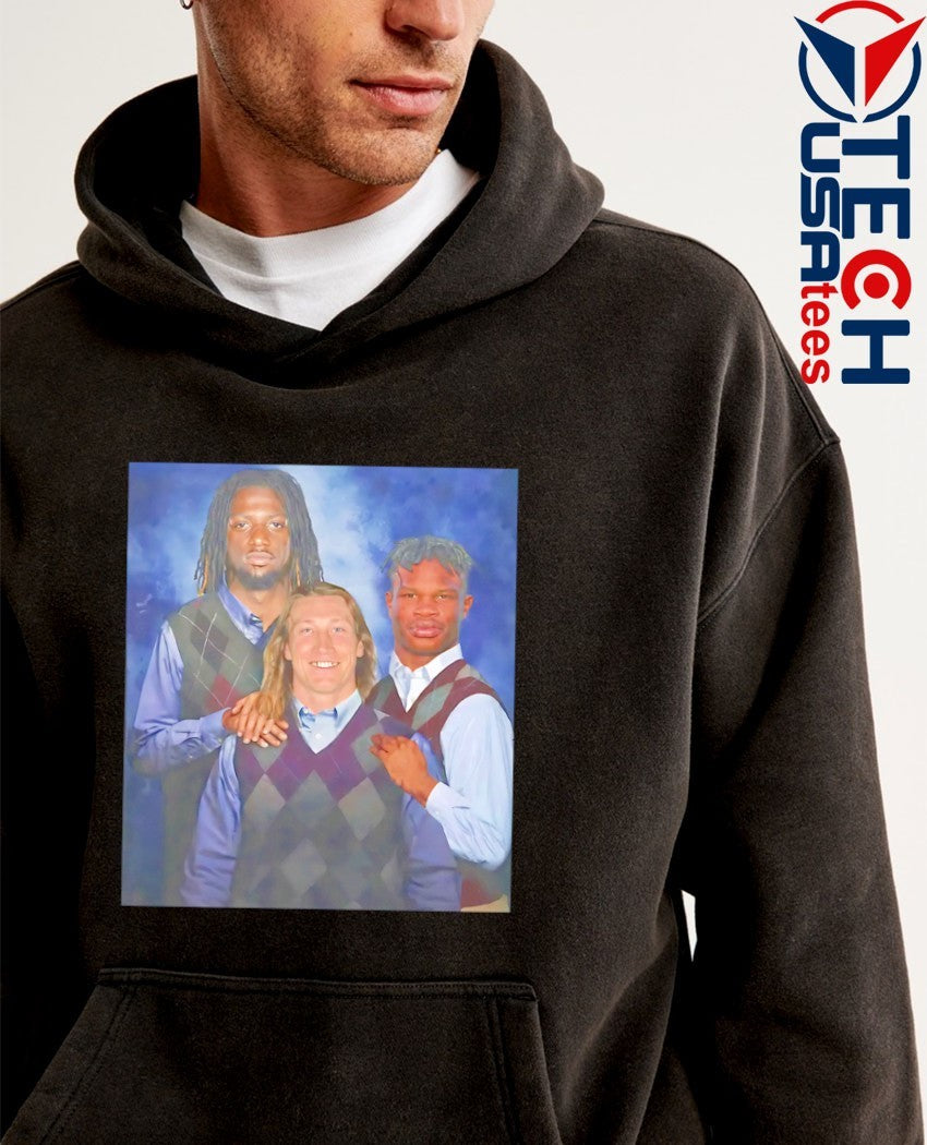 Travis Hunter Trevor Lawrence Brian Thomas Jr. Step Brothers shirt