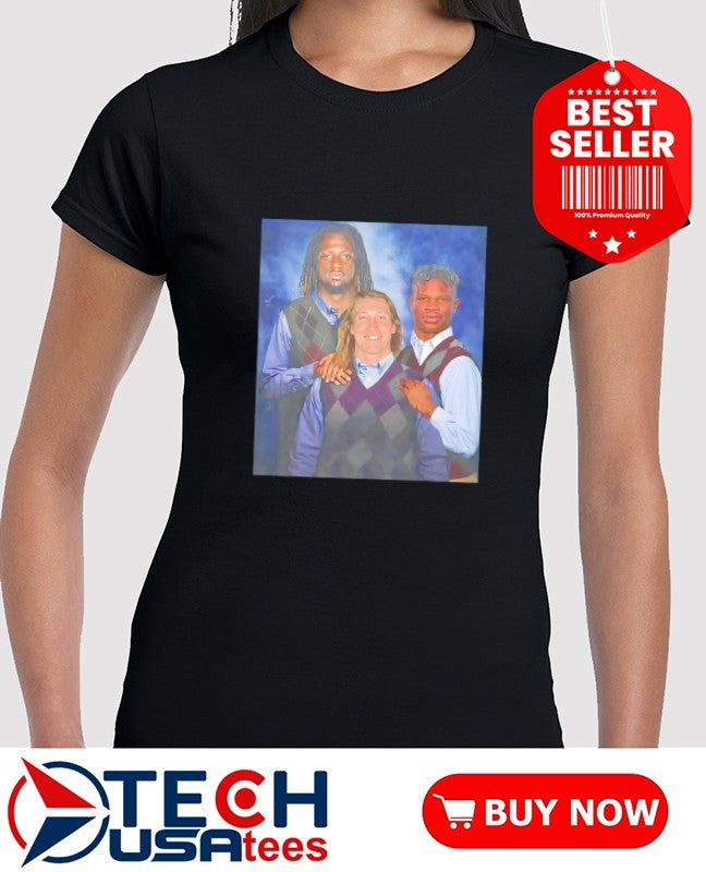Travis Hunter Trevor Lawrence Brian Thomas Jr. Step Brothers shirt
