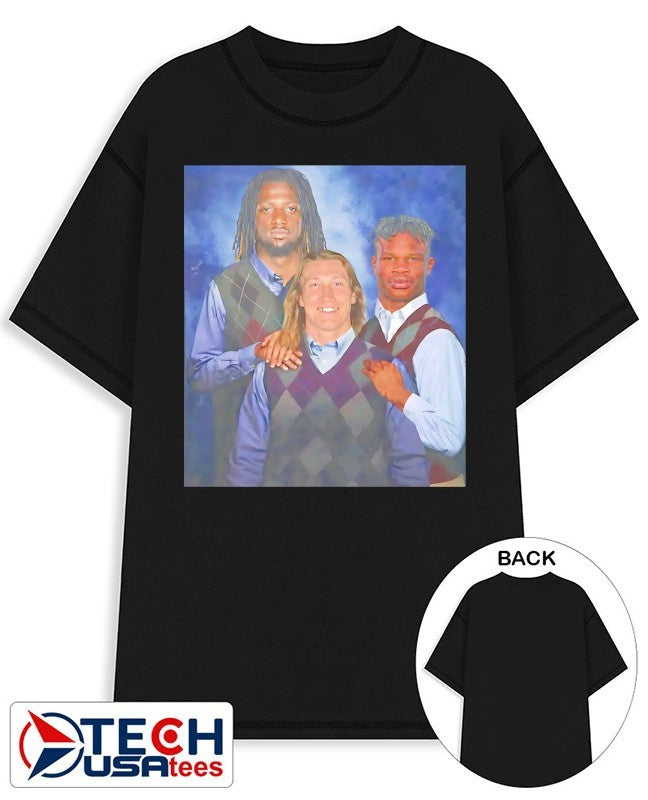 Travis Hunter Trevor Lawrence Brian Thomas Jr. Step Brothers shirt