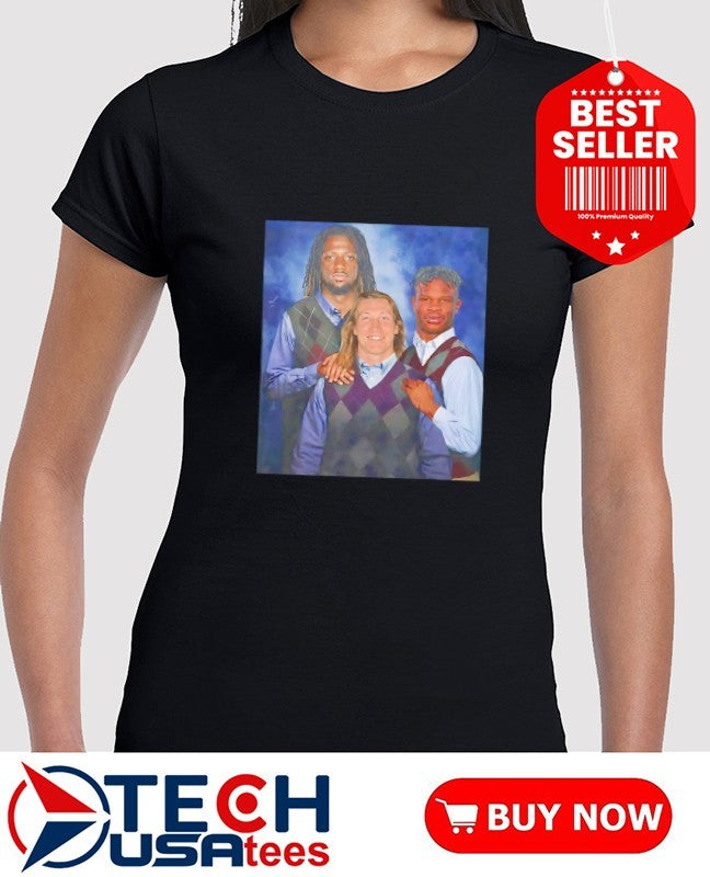 Travis Hunter Trevor Lawrence and Brian Thomas Jr. Step Brothers shirt