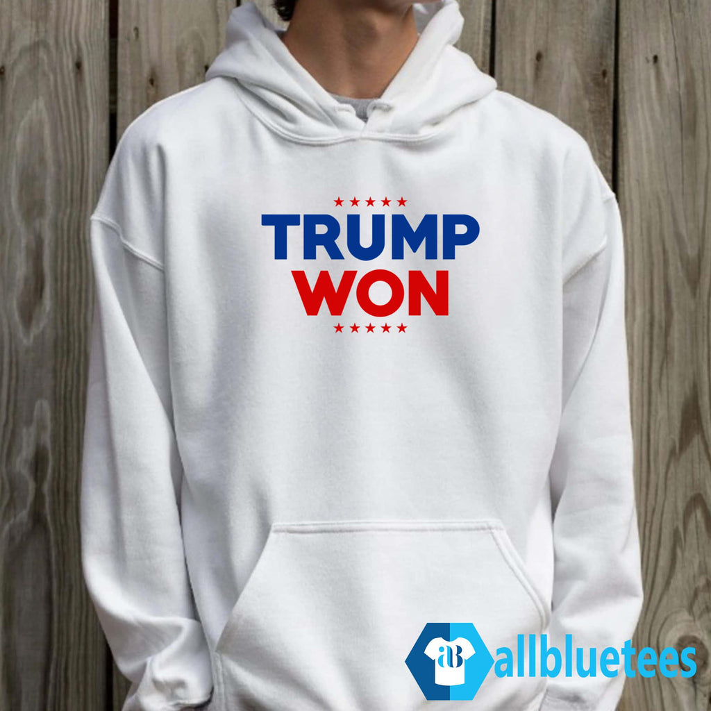 Travis Kelce Wearing Trump Won Shirt