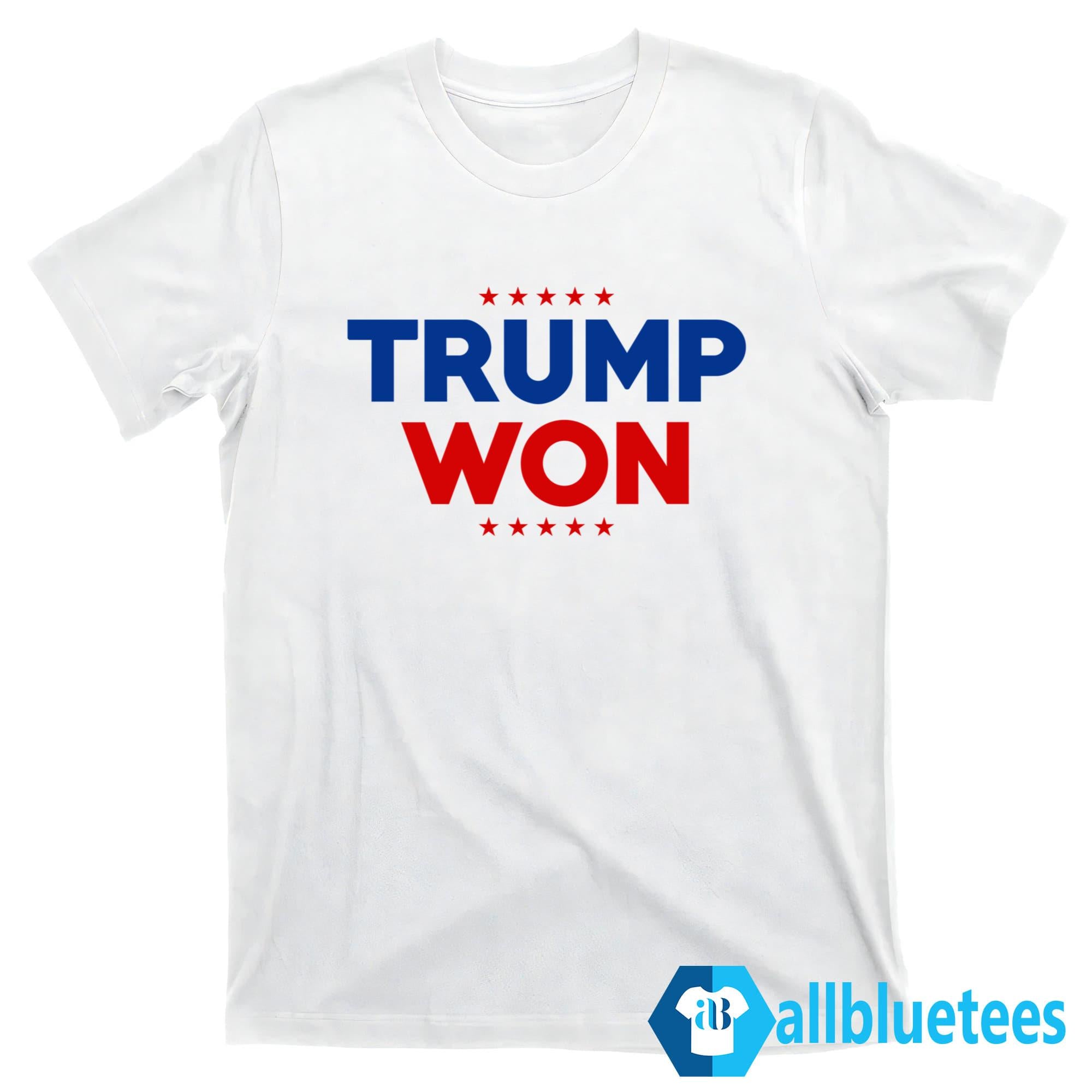 Travis Kelce Wearing Trump Won Shirt