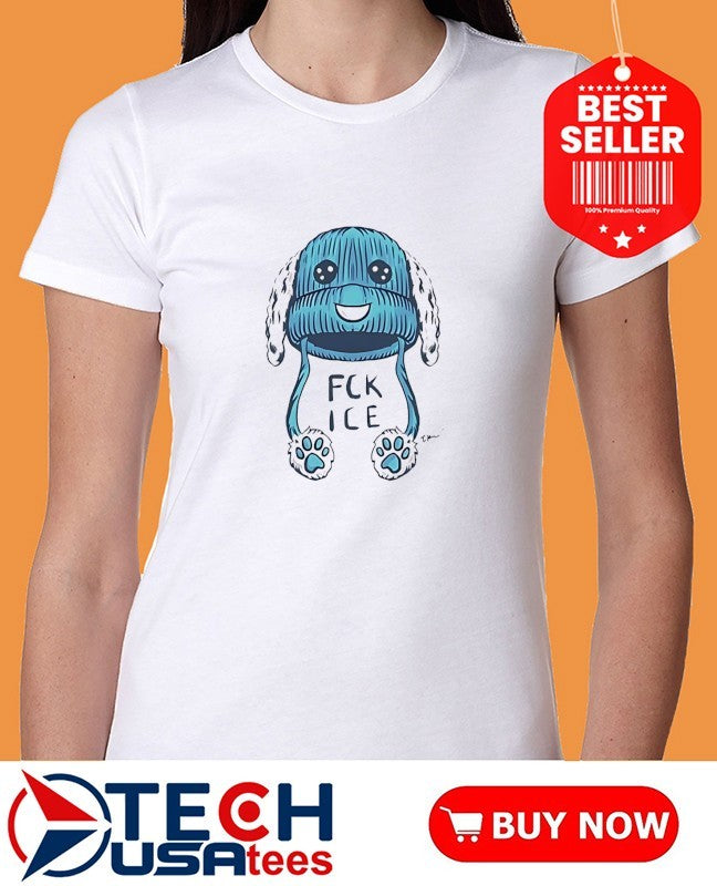 Travis Knight fck ICE shirt