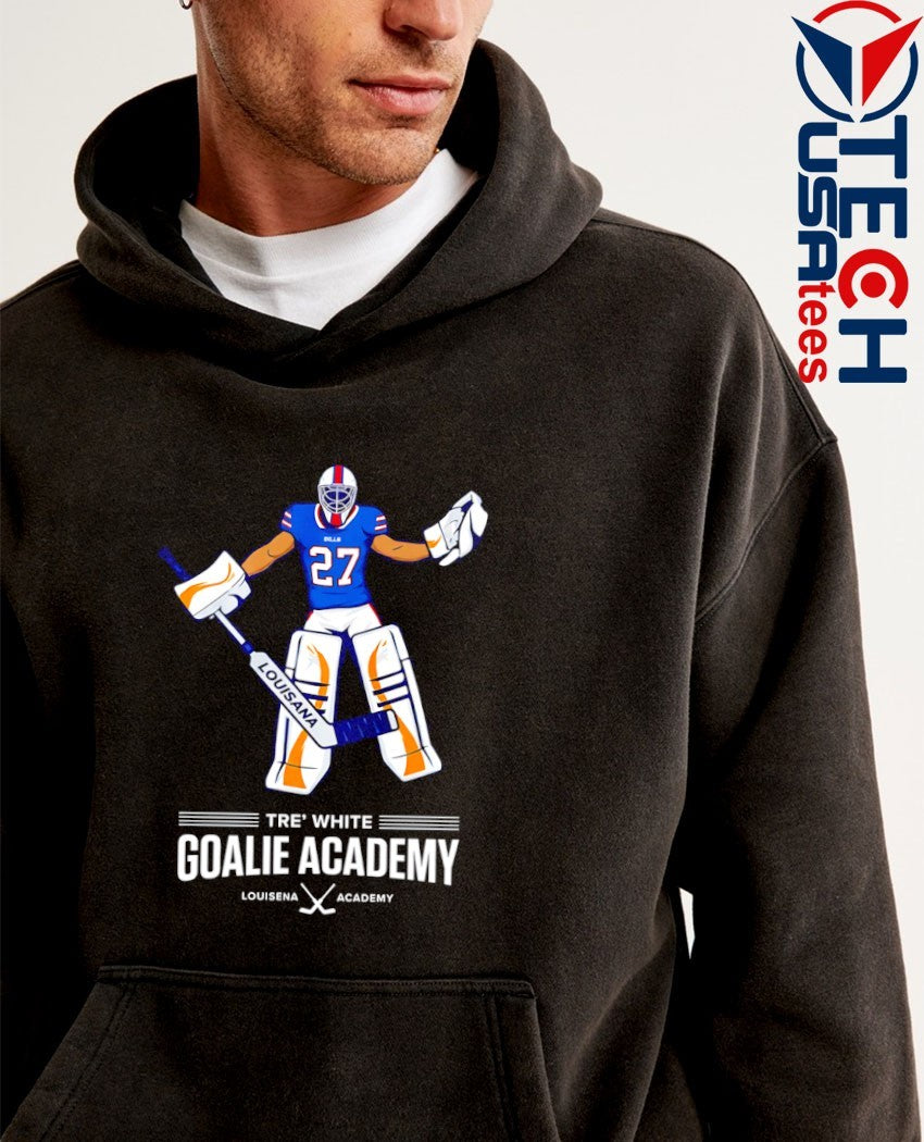 Tre White Goalie Academy Zero Goals Allowed Zero Games shirt