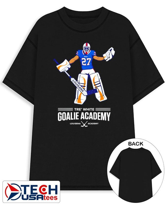 Tre White Goalie Academy Zero Goals Allowed Zero Games shirt