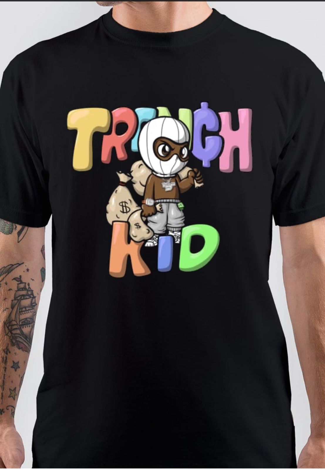 Trench Kid T-Shirt Hoodie, Sweatshirt | CoreVibeTees.com