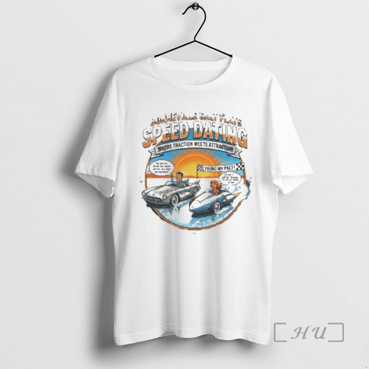 Trending Car Bonneville Salt Flats Speed Dating Classic T-Shirts, Hoodie, Sweatshirt | CoreVibeTees.com