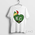 Trending Cheerful Elf Kc Heart T-Shirts, Hoodie, Sweatshirt | CoreVibeTees.com