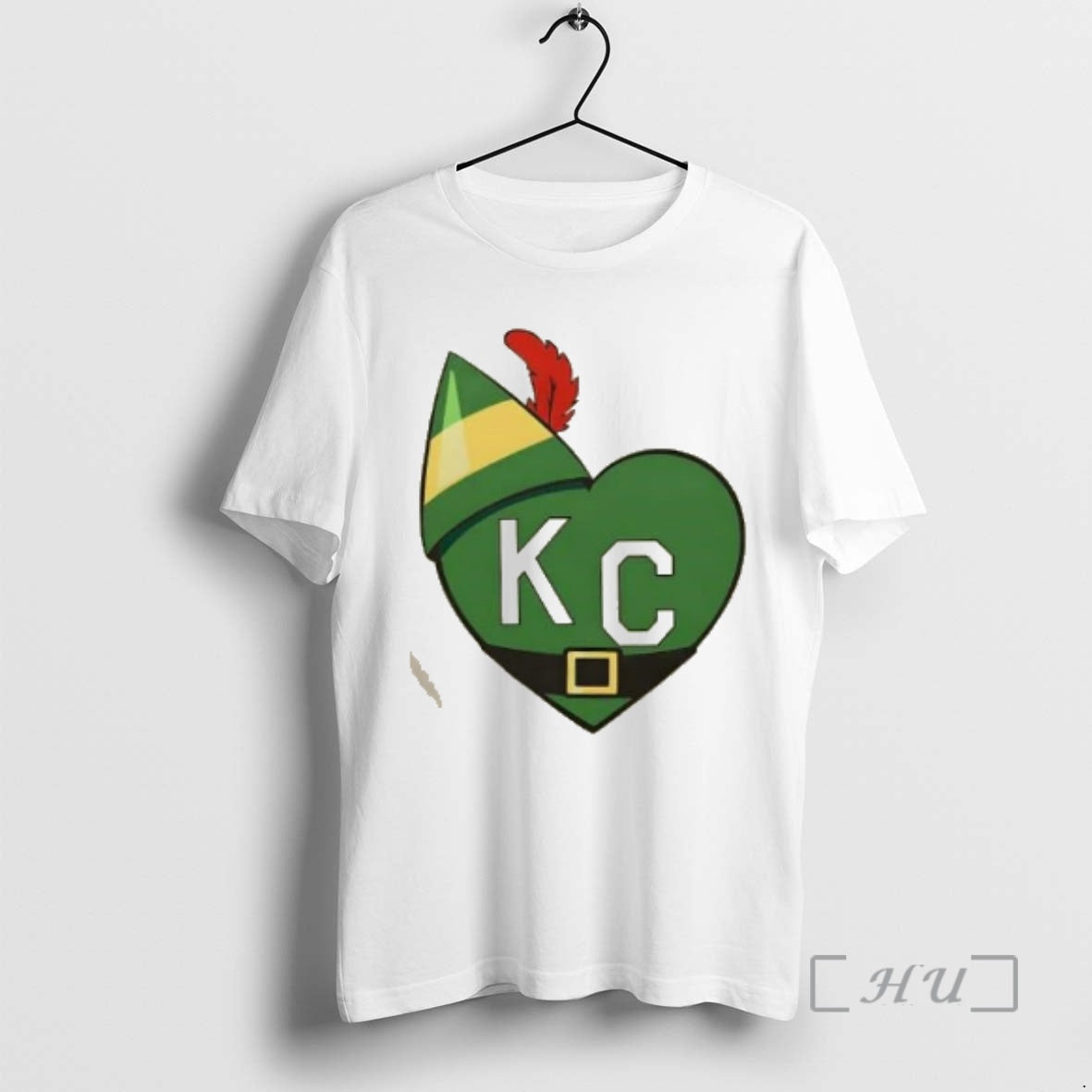 Trending Cheerful Elf Kc Heart T-Shirts, Hoodie, Sweatshirt | CoreVibeTees.com