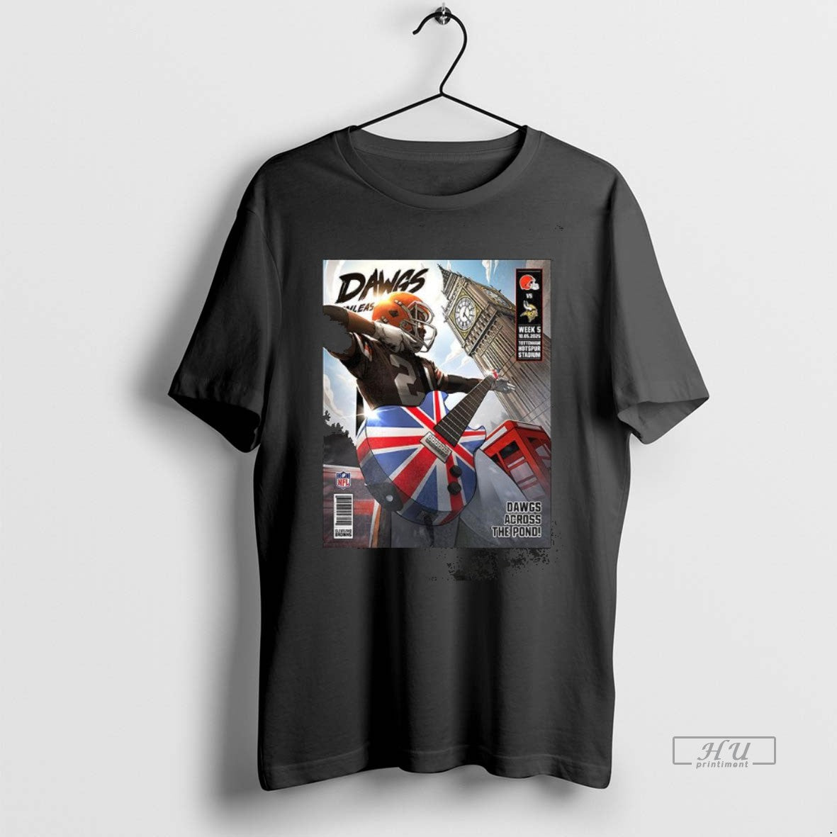 Trending Cleveland Browns Dawgs Across The Pond Tee Shirt Sweater