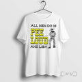 Trending Cowboy All Men Do Is Pee Loud And Lie T-Shirts, Hoodie, Sweatshirt | CoreVibeTees.com