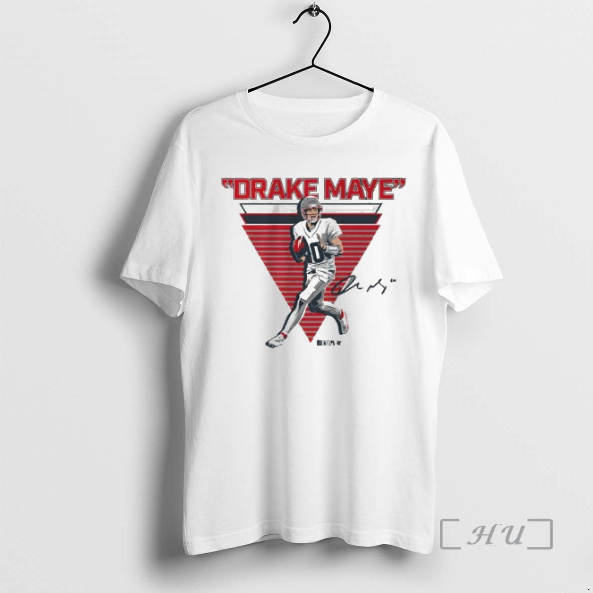 Trending Drake Maye Drake Maye Signature Retro T-Shirts, Hoodie, Sweatshirt | CoreVibeTees.com