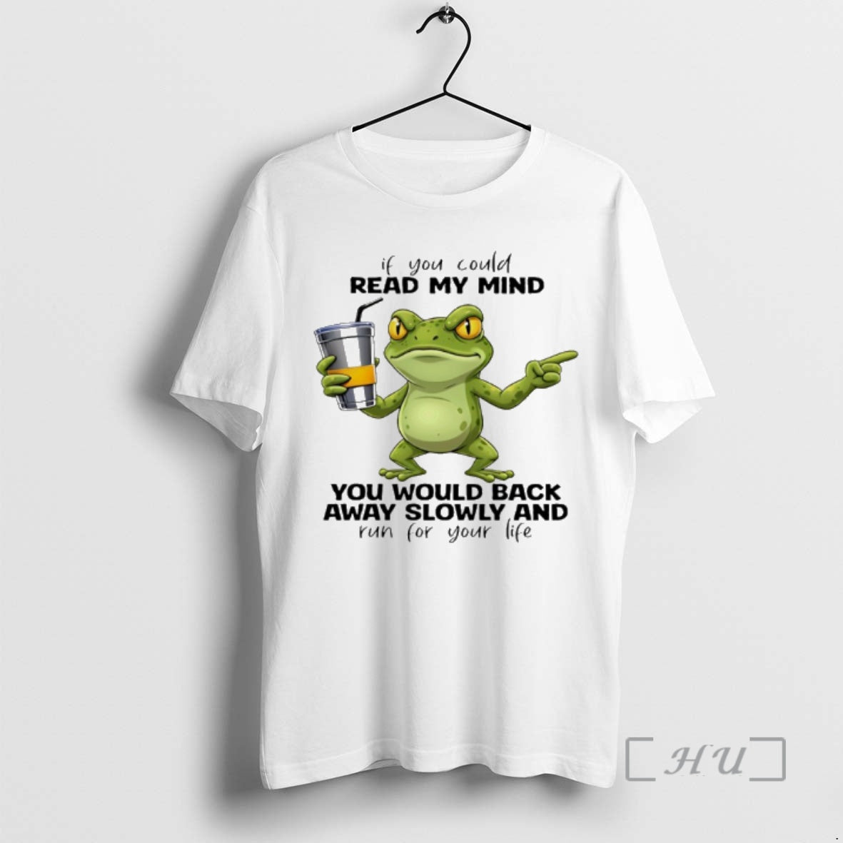 Trending Frog If You Could Read My Mind You Would Back Away Slowly And Run T-Shirts, Hoodie, Sweatshirt | CoreVibeTees.com