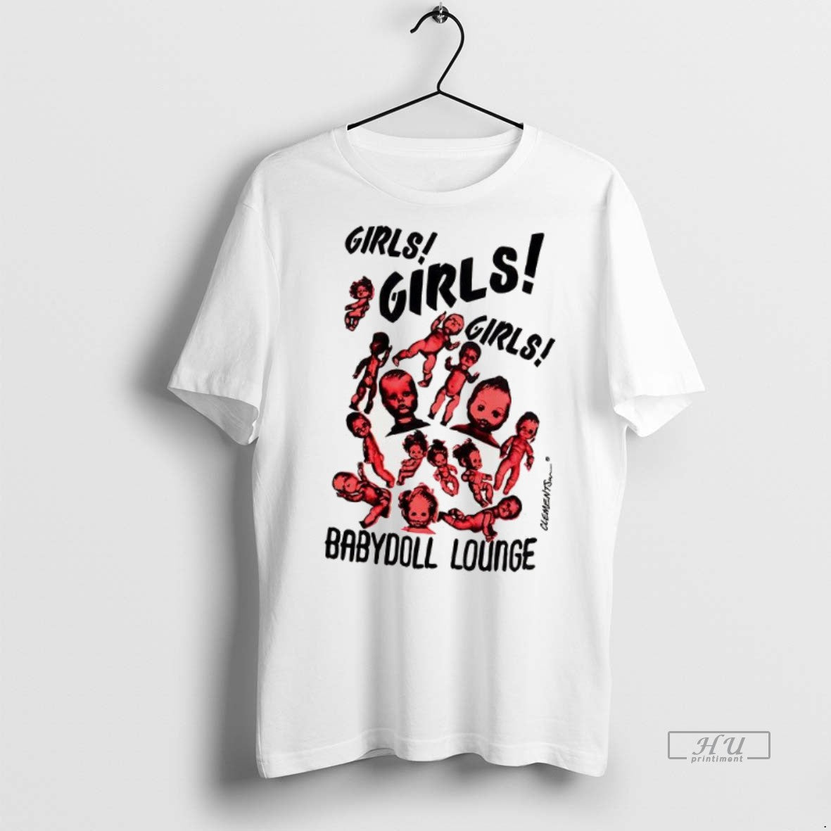 Trending Girls Girls Girls Baby Doll Lounge 1980s Tee Shirt Sweater