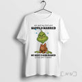 Trending Grinch Me And My Bed Are Happily Married We Have 2 Kids Named Pillow T-Shirts, Hoodie, Sweatshirt | CoreVibeTees.com