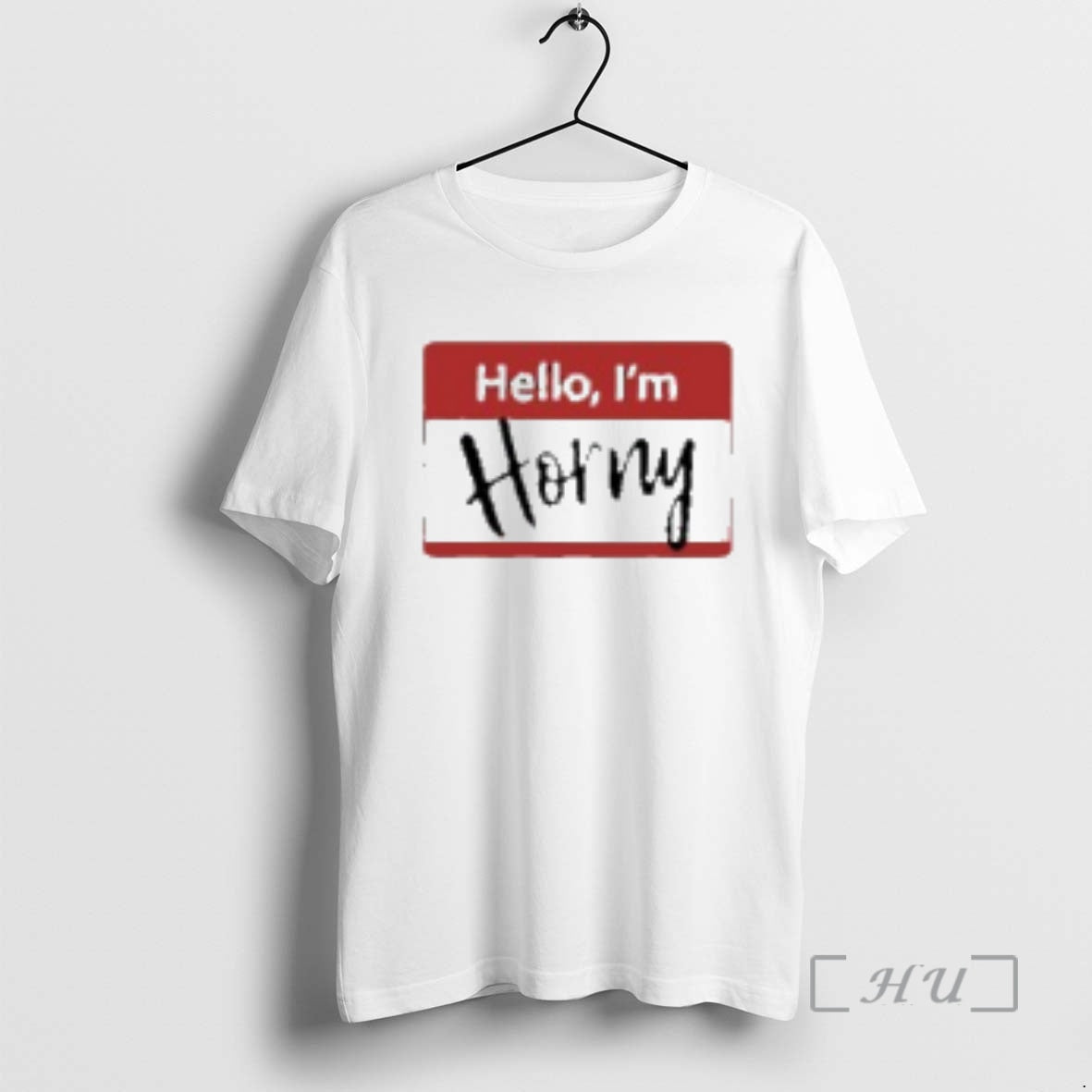 Trending Hello Im Horny Logo T-Shirts, Hoodie, Sweatshirt | CoreVibeTees.com