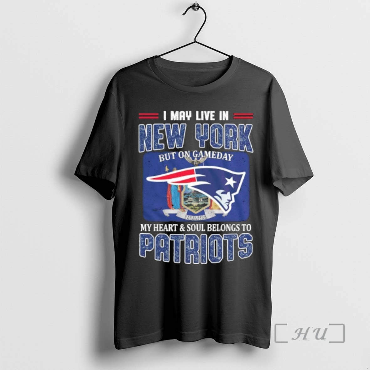 Trending I May Live In New York But On Gameday My Heart Soul Belongs To T-Shirts, Hoodie, Sweatshirt | CoreVibeTees.com