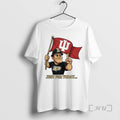 Trending Iu Football Just For Today Purdue Pete With Flag T-Shirts, Hoodie, Sweatshirt | CoreVibeTees.com