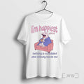 Trending Im Happiest When Nothing Is Scheduled And Nobody Needs Me Premium T Shirts Sweater Hoodie, Sweatshirt