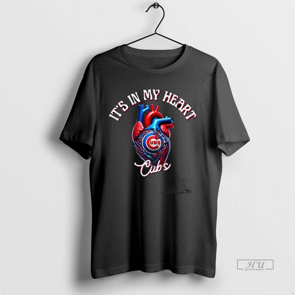Trending Its In My Heart Chicago Cubs Baseball Lovers Tee Shirt Sweater