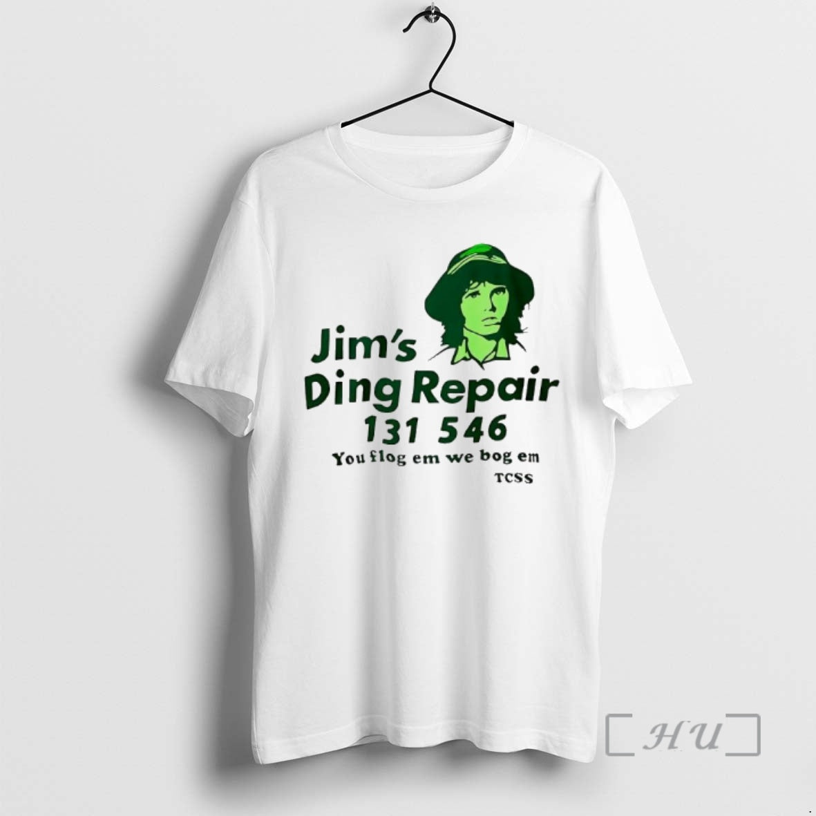 Trending Jims Ding Repair 1311 546 You Flog Em We Bog Em Premium T Shirts Hoodie, Sweatshirt | CoreVibeTees.com
