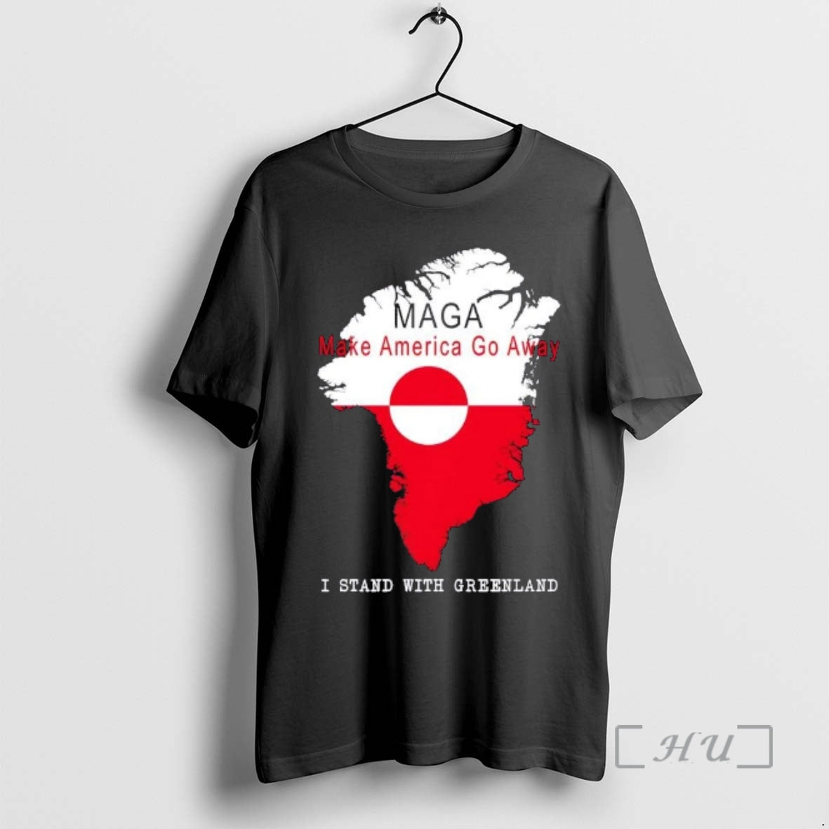 Trending Maga Make America Go Away Greenland Map T-Shirts, Hoodie, Sweatshirt | CoreVibeTees.com