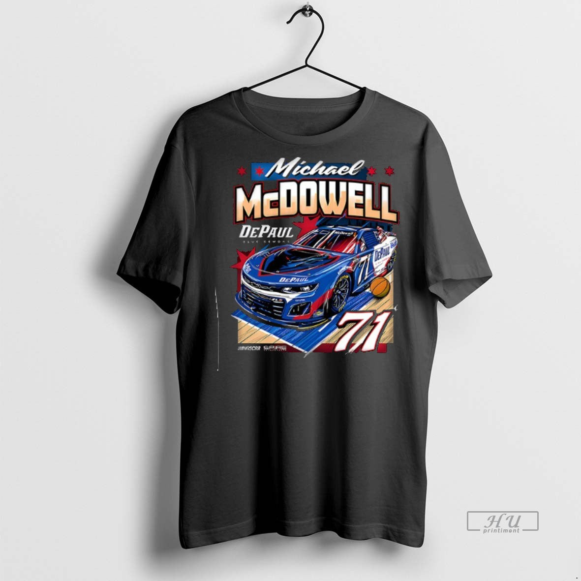 Trending Michael Mcdowell Depaul University Racing Tee Shirt Sweater