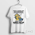 Trending Minion Theres A Strange Voice In My Head Saying Vacuum The Floor Clean The T-Shirts, Hoodie, Sweatshirt