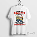 Trending Minions Couple I Want My Daughter To Be Kind But I Also Want Her T-Shirts, Hoodie, Sweatshirt | CoreVibeTees.com